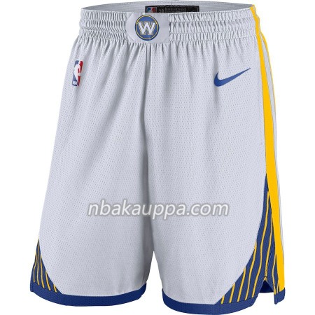 Golden State Warriors Miesten Shortsit Valkoinen 2018-19 Nike Swingman